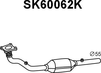 Veneporte SK60062K - Katalizators autodraugiem.lv