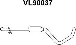 Veneporte VL90037 - Vidējais izpl. gāzu trokšņa slāpētājs autodraugiem.lv