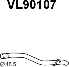 Veneporte VL90107 - Izplūdes caurule autodraugiem.lv