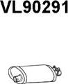Veneporte VL90291 - Izplūdes gāzu trokšņa slāpētājs (pēdējais) autodraugiem.lv