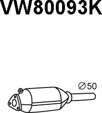 Veneporte VW80093K - Katalizators autodraugiem.lv