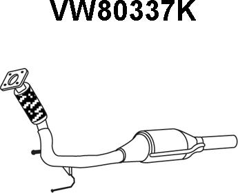 Veneporte VW80337K - Katalizators autodraugiem.lv
