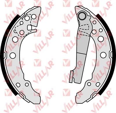 Villar 629.0411 - Bremžu loku komplekts autodraugiem.lv