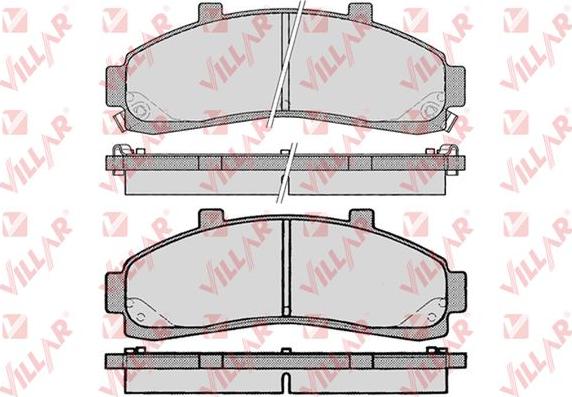 DJ Parts BP2291 - Bremžu uzliku kompl., Disku bremzes autodraugiem.lv