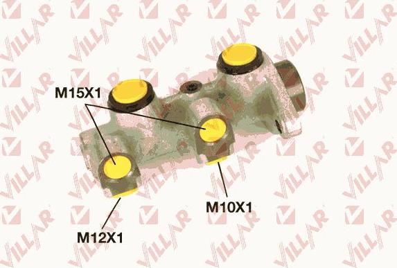 Villar 621.3495 - Galvenais bremžu cilindrs autodraugiem.lv