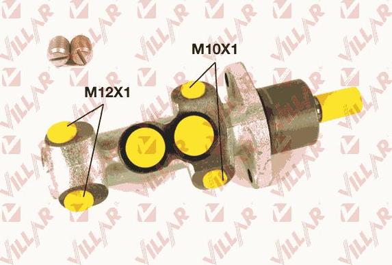 Villar 621.3534 - Galvenais bremžu cilindrs autodraugiem.lv