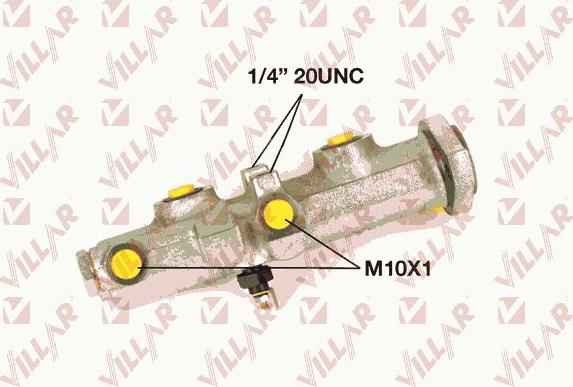 Villar 621.3038 - Galvenais bremžu cilindrs autodraugiem.lv