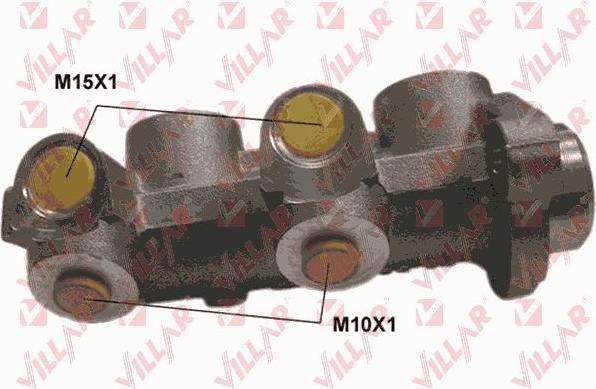 Villar 621.2696 - Galvenais bremžu cilindrs autodraugiem.lv