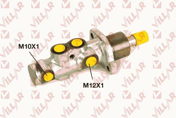 Villar 621.2661 - Galvenais bremžu cilindrs autodraugiem.lv