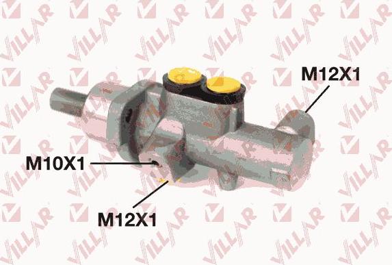 Villar 621.2305 - Galvenais bremžu cilindrs autodraugiem.lv