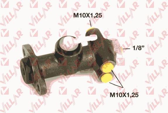 Villar 621.2783 - Galvenais bremžu cilindrs autodraugiem.lv