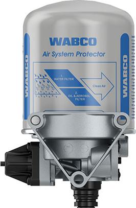 Wabco 4324107200 - Gaisa sausinātājs, Gaisa kompresors autodraugiem.lv