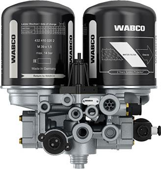 Wabco 432 433 206 0 - Gaisa sausinātājs, Gaisa kompresors autodraugiem.lv