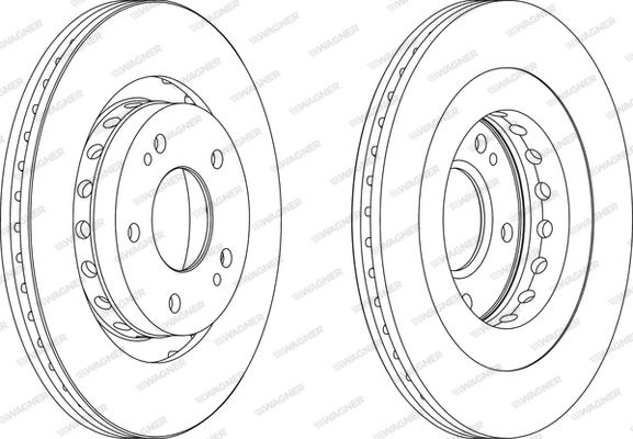 Wagner WGR1642-1 - Bremžu diski autodraugiem.lv