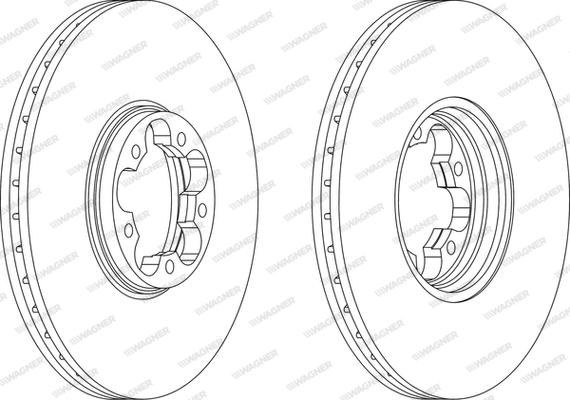 Wagner WGR1112-1 - Bremžu diski autodraugiem.lv