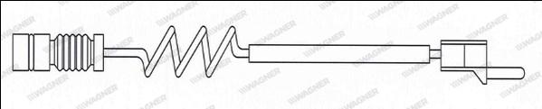 Wagner WWI326 - Indikators, Bremžu uzliku nodilums autodraugiem.lv