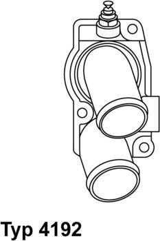 WAHLER 4192.92D - Termostats, Dzesēšanas šķidrums autodraugiem.lv