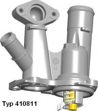 WAHLER 410811.90D - Termostats, Dzesēšanas šķidrums autodraugiem.lv