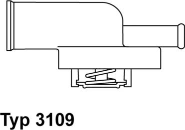 WAHLER 3109.87D - Termostats, Dzesēšanas šķidrums autodraugiem.lv