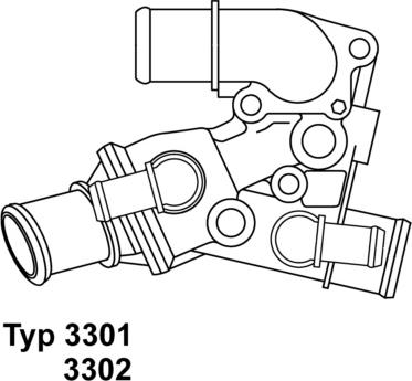 WAHLER 3301.80D - Termostats, Dzesēšanas šķidrums autodraugiem.lv