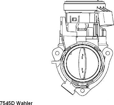 WAHLER 7545D - Izpl. gāzu recirkulācijas modulis autodraugiem.lv