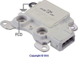 WAI F786 - Ģeneratora sprieguma regulators autodraugiem.lv