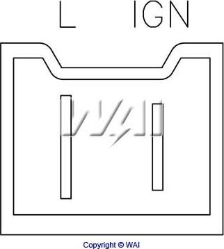 WAI ID1010 - Ģeneratora sprieguma regulators autodraugiem.lv