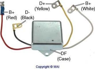WAI IL214 - Ģeneratora sprieguma regulators autodraugiem.lv