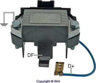WAI IP126 - Ģeneratora sprieguma regulators autodraugiem.lv