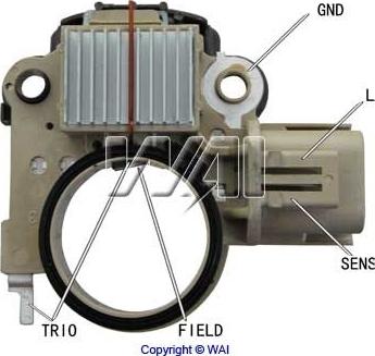 WAI IY727 - Ģeneratora sprieguma regulators autodraugiem.lv