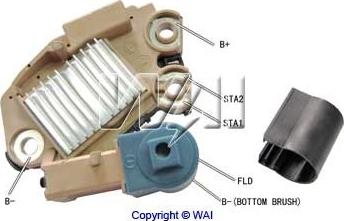 WAI M560 - Ģeneratora sprieguma regulators autodraugiem.lv