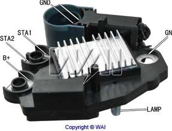 WAI M561 - Ģeneratora sprieguma regulators autodraugiem.lv