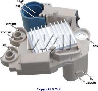 WAI M573 - Ģeneratora sprieguma regulators autodraugiem.lv