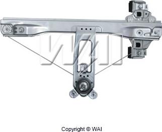 WAI WMR3688RB - Stikla pacelšanas mehānisms autodraugiem.lv