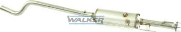 Walker 93019 - Nosēdumu / Daļiņu filtrs, Izplūdes gāzu sistēma autodraugiem.lv