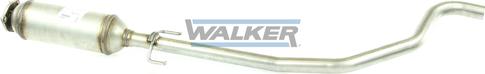 Walker 93026 - Nosēdumu / Daļiņu filtrs, Izplūdes gāzu sistēma autodraugiem.lv