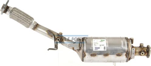 Walker 93077 - Nosēdumu / Daļiņu filtrs, Izplūdes gāzu sistēma autodraugiem.lv
