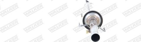 Walker 93334 - Nosēdumu / Daļiņu filtrs, Izplūdes gāzu sistēma autodraugiem.lv