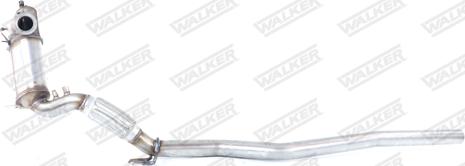 Walker 93320 - Nosēdumu / Daļiņu filtrs, Izplūdes gāzu sistēma autodraugiem.lv