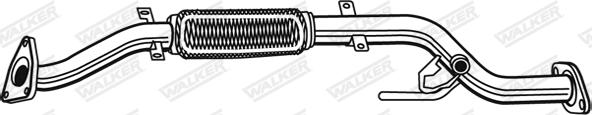 Walker 09999 - Izplūdes caurule autodraugiem.lv