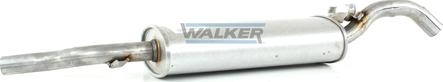 Walker 08347 - Izplūdes gāzu trokšņa slāpētājs (pēdējais) autodraugiem.lv