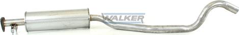 Walker 14535 - Vidējais izpl. gāzu trokšņa slāpētājs autodraugiem.lv
