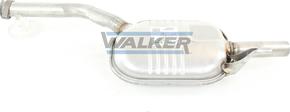 Walker 14106 - Vidējais izpl. gāzu trokšņa slāpētājs autodraugiem.lv