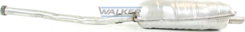 Walker 18907 - Izplūdes gāzu trokšņa slāpētājs (pēdējais) autodraugiem.lv