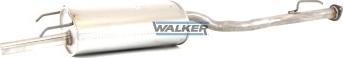 Walker 18892 - Izplūdes gāzu trokšņa slāpētājs (pēdējais) autodraugiem.lv