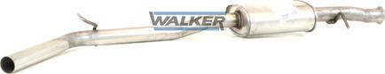 Walker 24156 - Vidējais izpl. gāzu trokšņa slāpētājs autodraugiem.lv