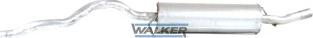 Walker 21015 - Vidējais izpl. gāzu trokšņa slāpētājs autodraugiem.lv