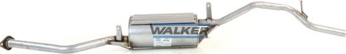 Walker 21896 - Izplūdes gāzu trokšņa slāpētājs (pēdējais) autodraugiem.lv