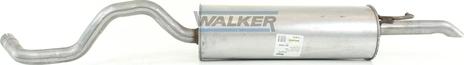 Walker 21875 - Izplūdes gāzu trokšņa slāpētājs (pēdējais) autodraugiem.lv