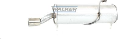 Walker 23476 - Izplūdes gāzu trokšņa slāpētājs (pēdējais) autodraugiem.lv
